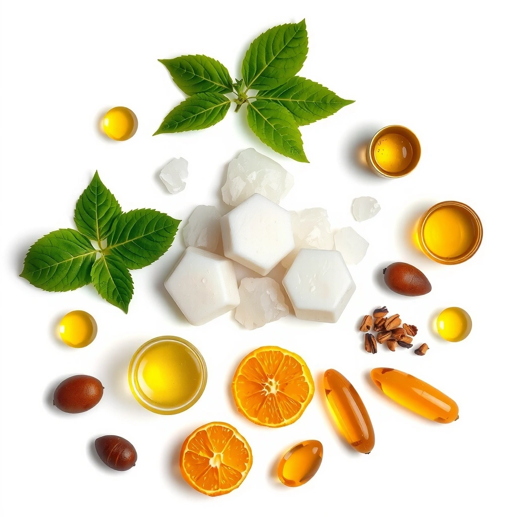 Natural ingredients visualization